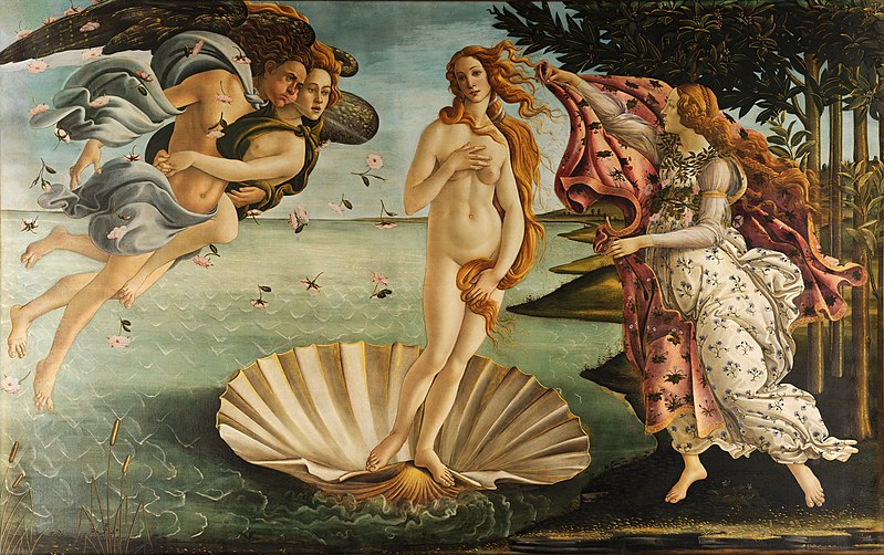 alt="Birth of Venus by Sandro Botticelli"