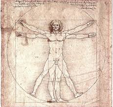 alt="Vitruvian Man by Leonardo Da Vinci"