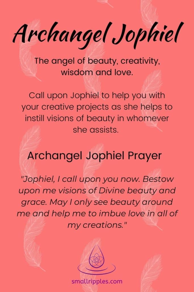 alt="archangel jophiel prayer"