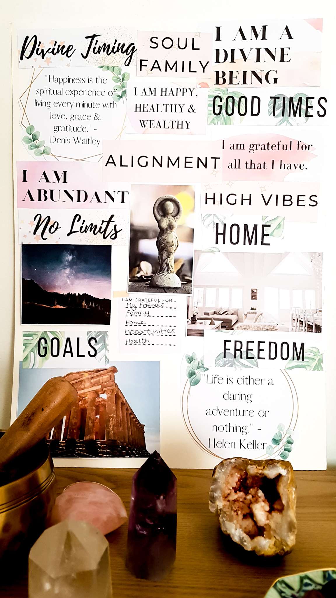 How To Make a Vision Board That Manifests Your Dream Life - Small Ripples