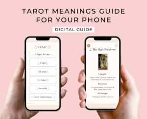 alt="tarot meaning guide for your phone"