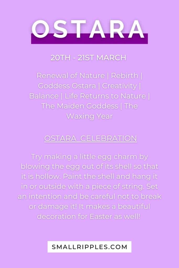 alt="Ostara and Spring Equinox celebration idea"