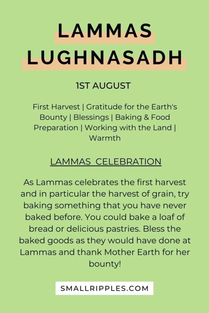 alt="Lammas celebration idea"