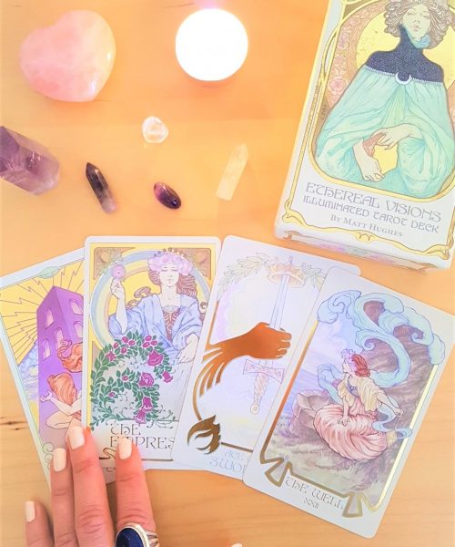 Etheral Visions Illuminated Tarot Deck